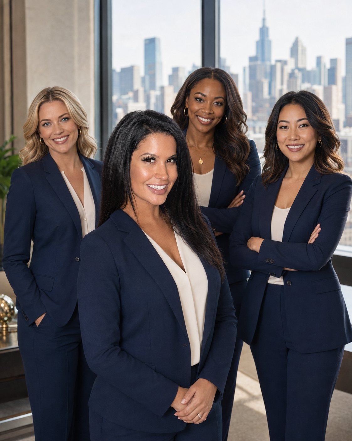 Porscha leading a team of women professionals in Chicago